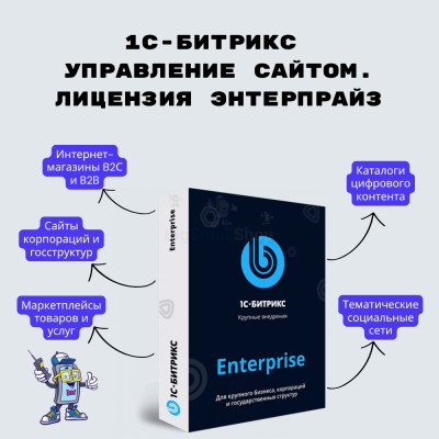 1С-Битрикс: Управление сайтом. Лицензия Энтерпрайз - купить в Западной Майгашля